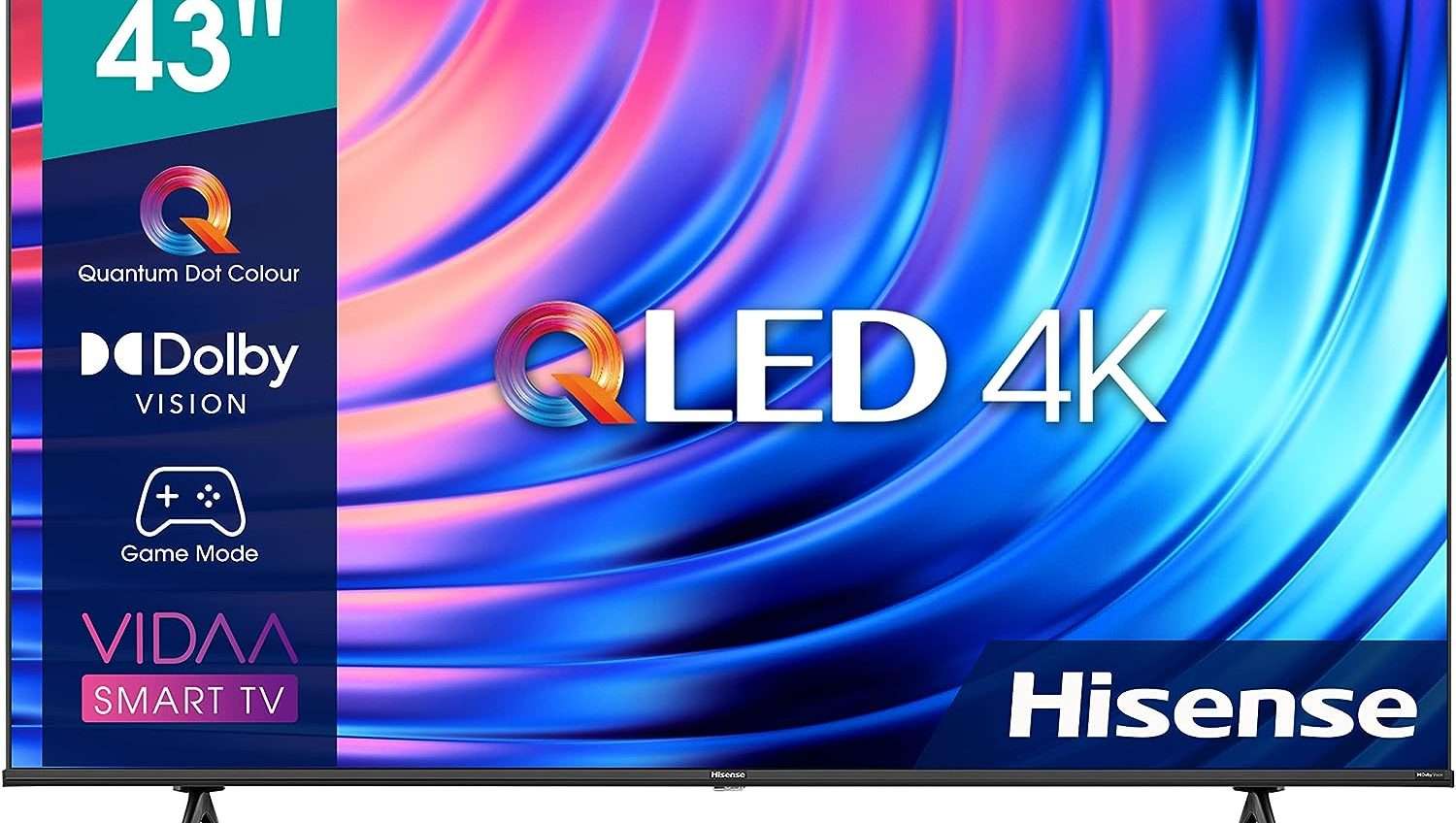 TV QLED Hisense da 43