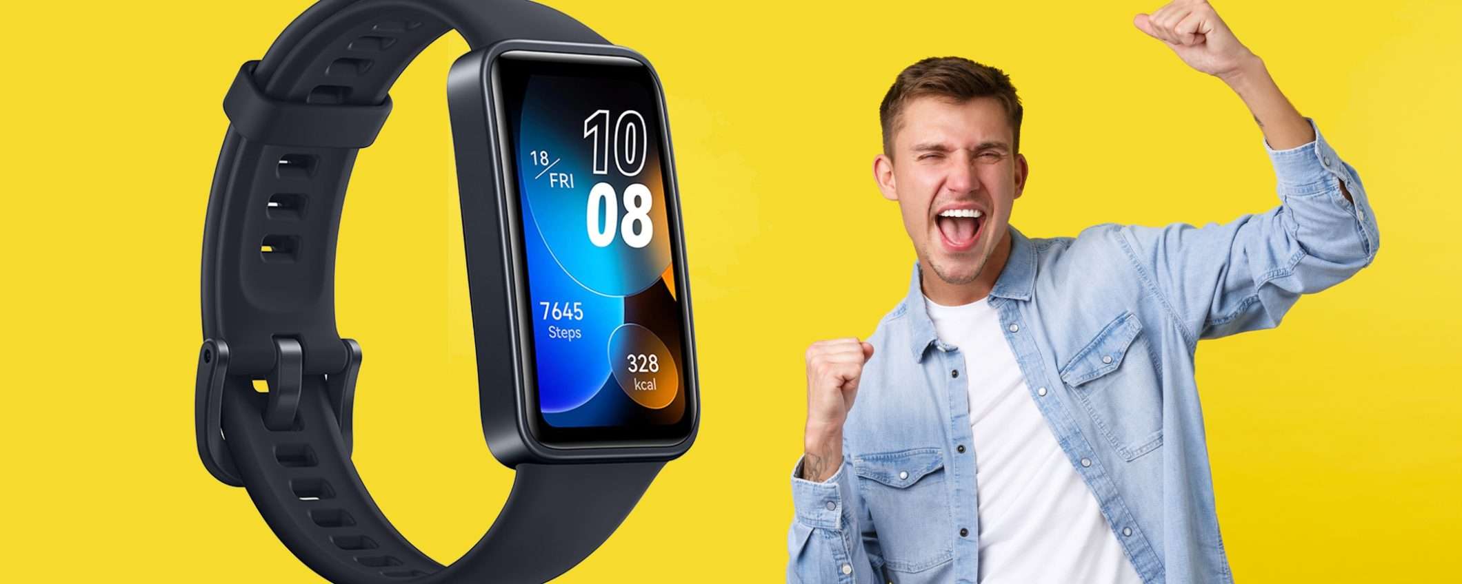 Huawei Band 8 SCONTATISSIMO: prezzo BOMBA su Amazon (-17%)