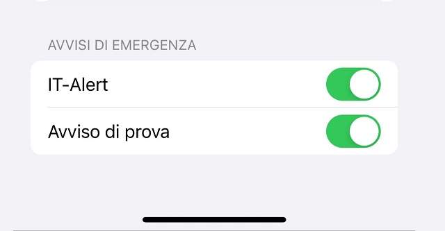 Come gestire l'IT-Alert sullo smartphone