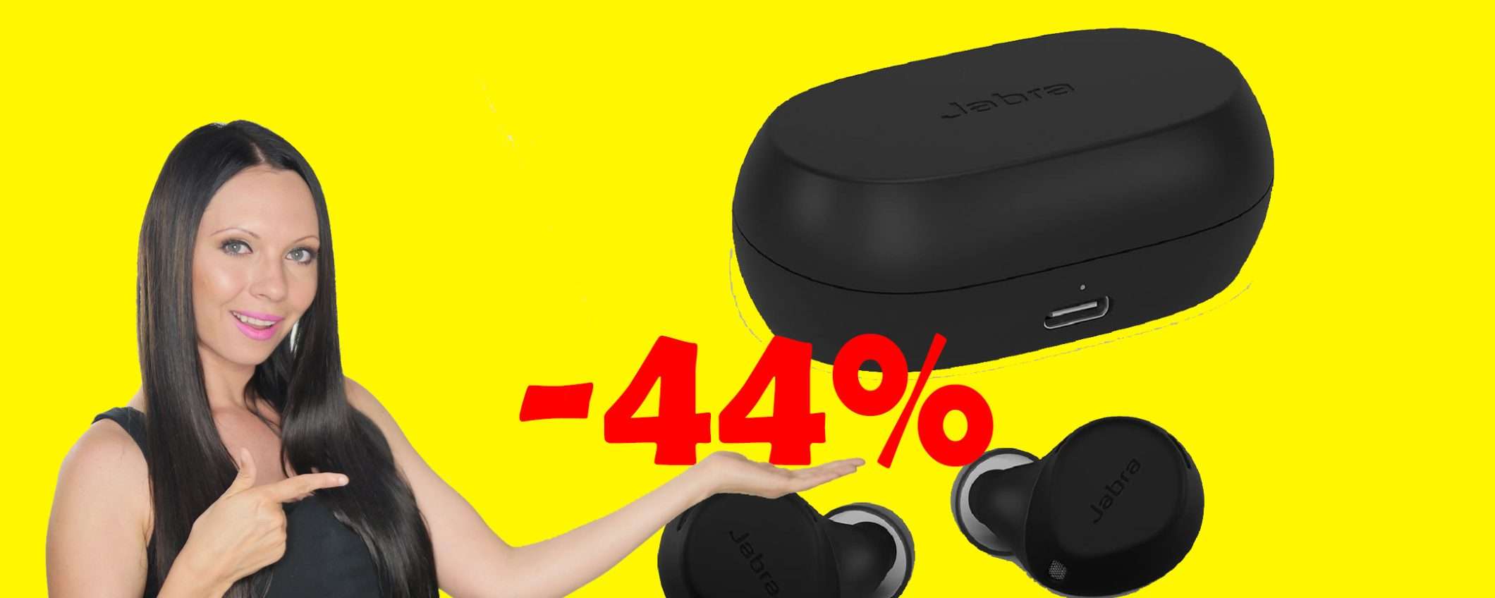 Jabra Elite 7 Active in MEGA sconto del 44%: da non perdere