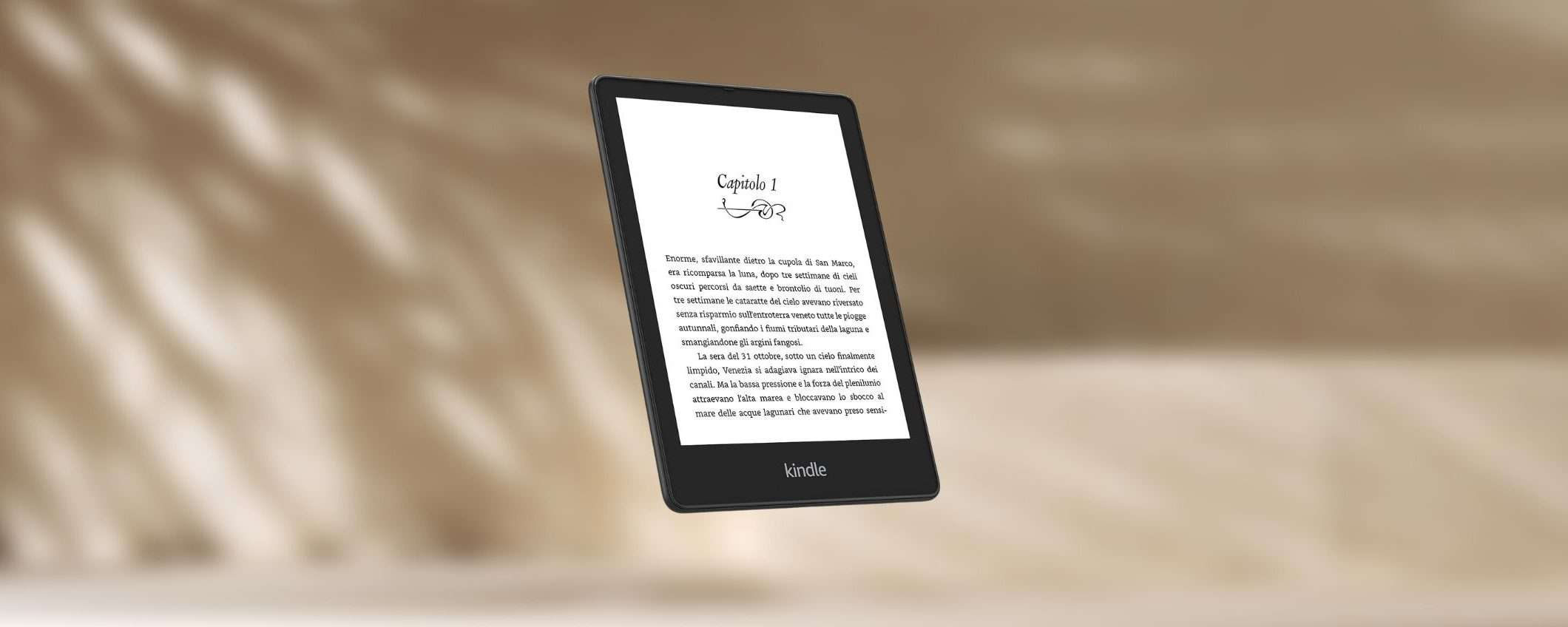 Kindle Paperwhite torna in SCONTO su Amazon (-13%)