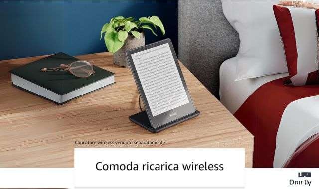 Kindle Paperwhite ricarica wireless