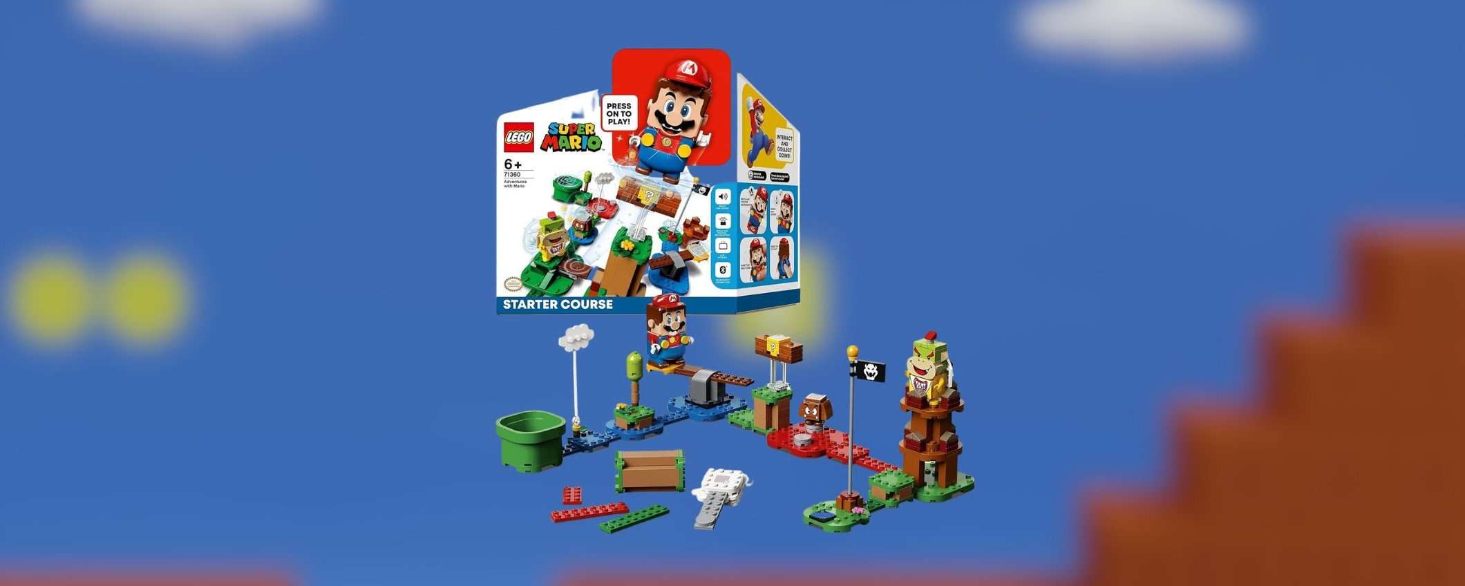 Kit Set LEGO Avventure di Super Mario: che OFFERTA su Amazon (-28%)