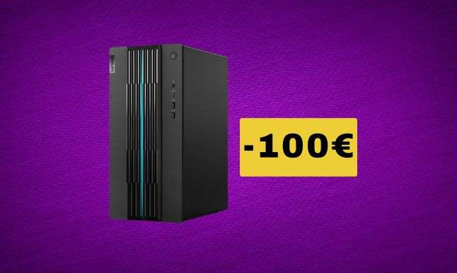 Lenovo IdeaCentre Gaming 5, che prezzo! Oggi risparmi 100€