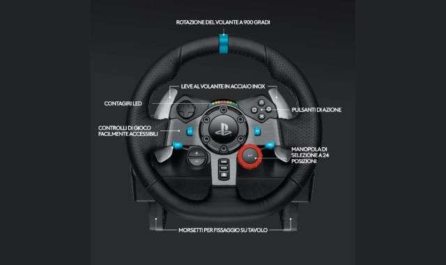 Logitech G29 caratteristiche