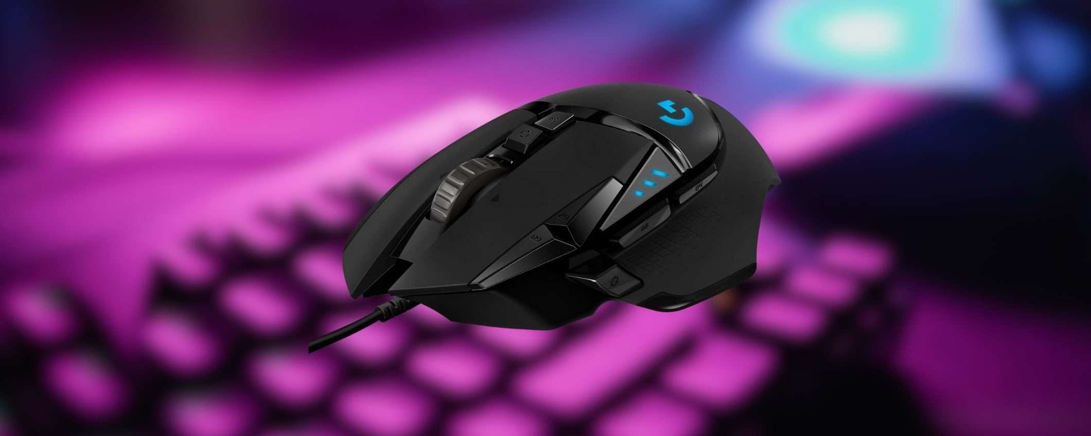 Mouse Logitech G502 HERO: il top di gamma venduto a soli 45€ (-51%)