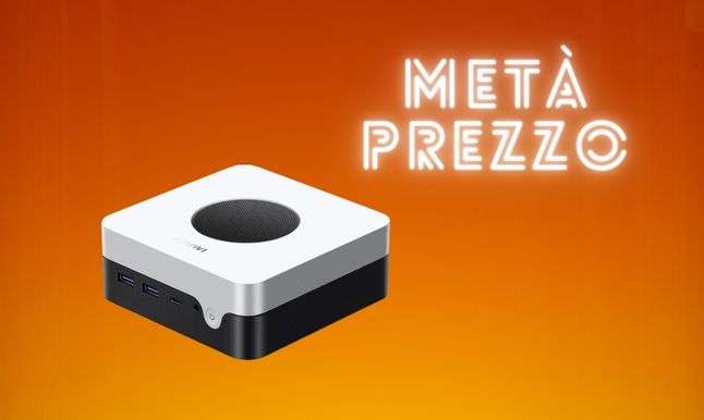 Mini PC potente e compatto in offerta su Amazon: oggi è tuo a metà prezzo