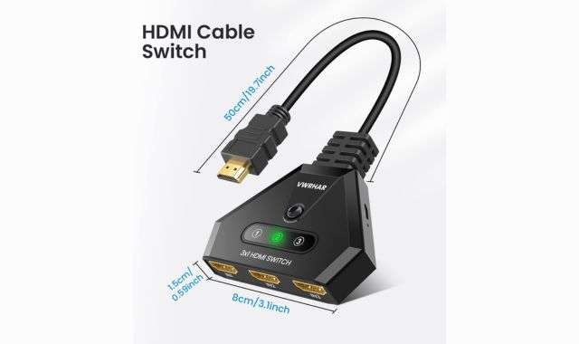 Misure sdoppiatore HDMI