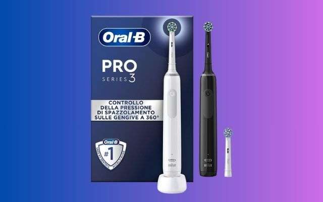 Spazzolino elettrico Oral-B Smart 4 in offerta TOP del 63%