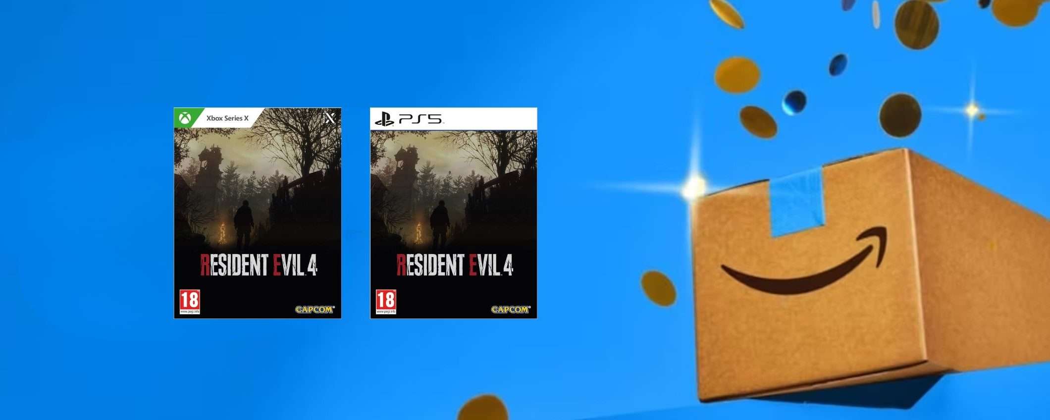 Resident Evil 4 edizione Steelbook in SUPER SCONTO per i Prime Day