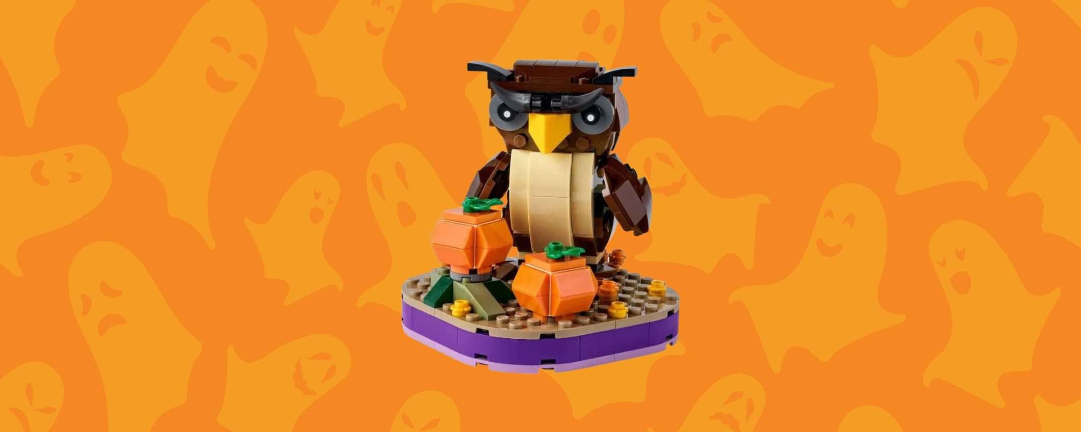 Con questo set LEGO Gufo è già Halloween su Amazon