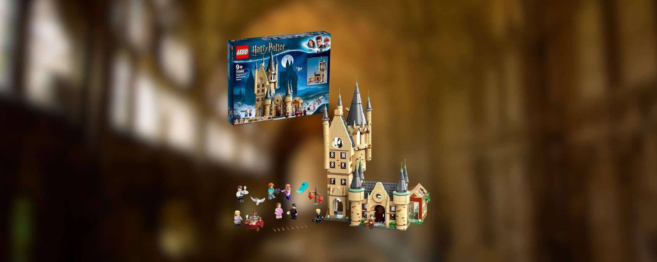 Set LEGO Harry Potter Torre di Astronomia di Hogwarts in OFFERTA Amazon