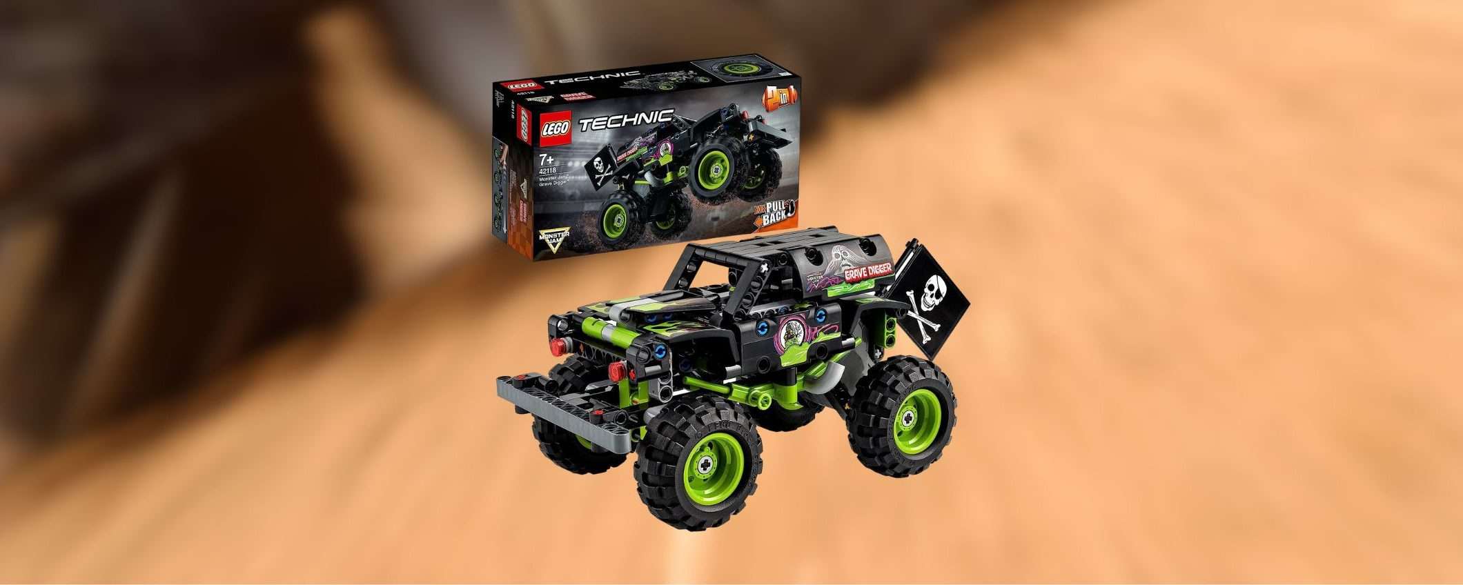 Set LEGO Technic Monster Jam in SCONTO Amazon con coupon