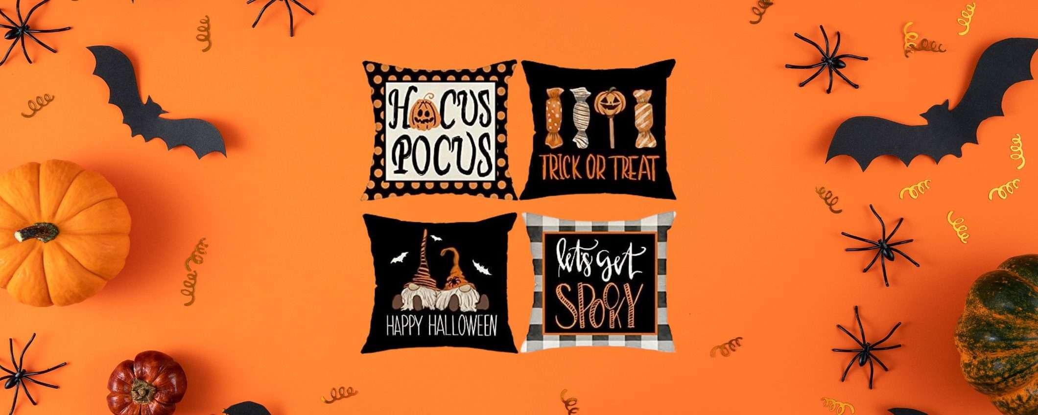 Federe per cuscini a tema Halloween a metà prezzo su Amazon (-50%)