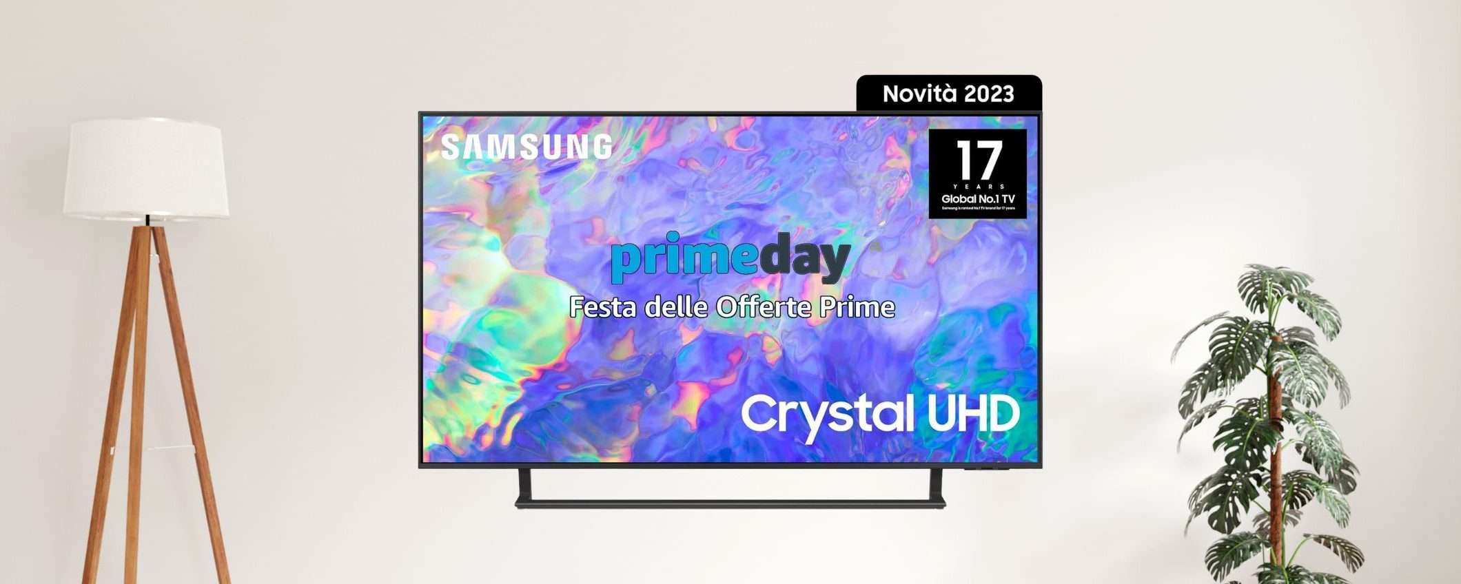 Offerte Prime: Smart TV Samsung 2023 a partire da 379€ (tanti modelli)