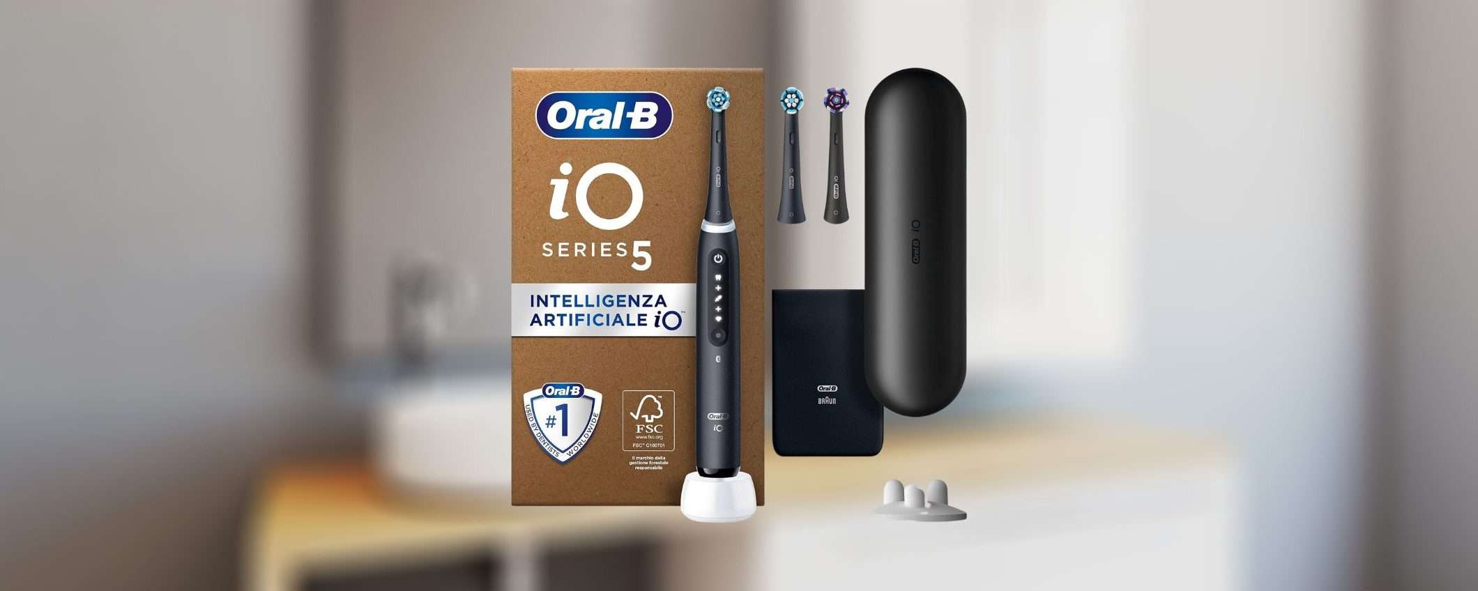 Spazzolino elettrico Oral-B con IA in MEGA SCONTO su Amazon (-58%)