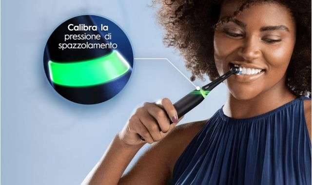 Spazzolino elettrico Oral-B pressione spazzolamento