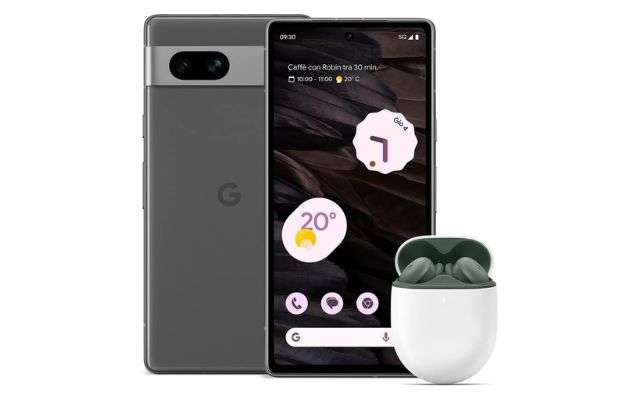 Google Pixel 7a con Buds