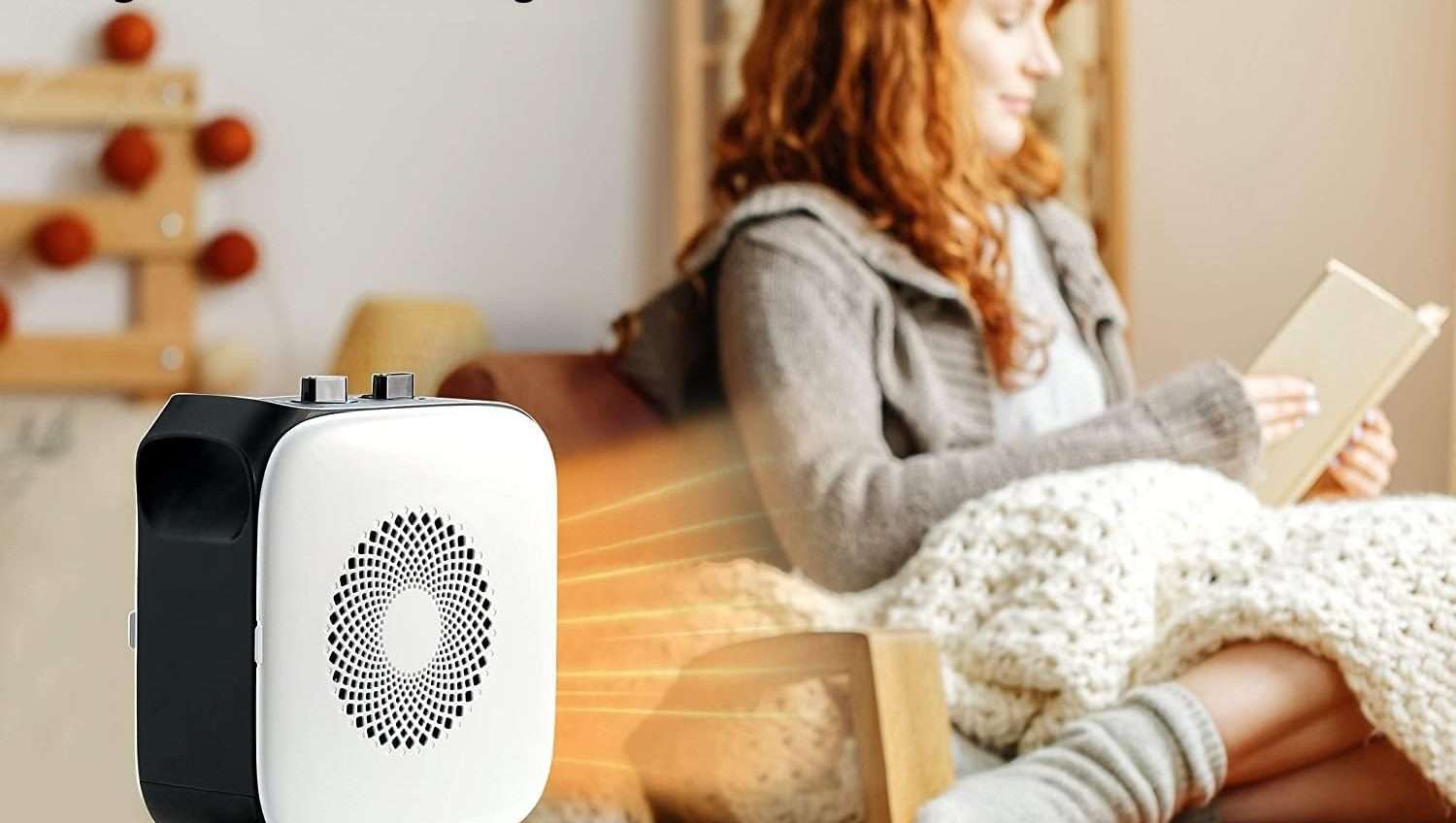 Termoventilatore in offerta su Amazon: piccolo ed efficiente, addio notti fredde