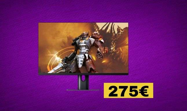 Xiaomi Mi 2K Gaming Monitor, super offerta su Amazon: il prezzo colla del 39%