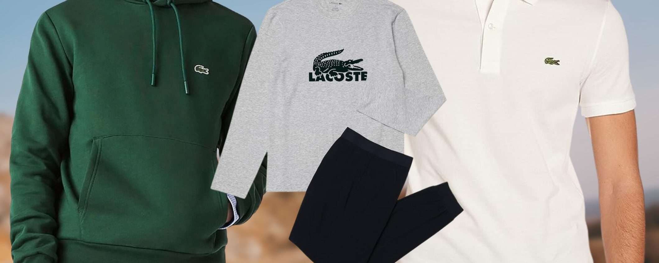 Lacoste MEGA SCONTI su Amazon: risparmia fino al 55%, tutto a partire da 28€