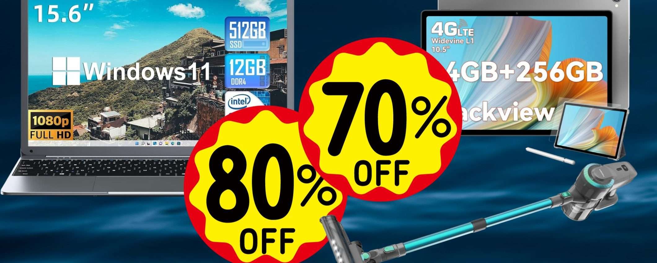 Festa Offerte Prime solo sconti dal 70% all'80%: 6 OCCASIONI d'oro a tempo