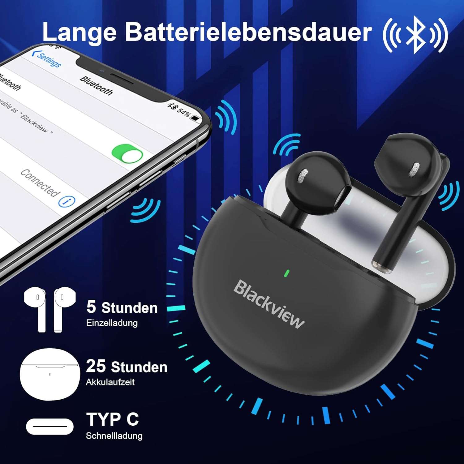 auricolari-bluetooth-blackview-airbuds-6-prezzo-sciolto-19-batteria