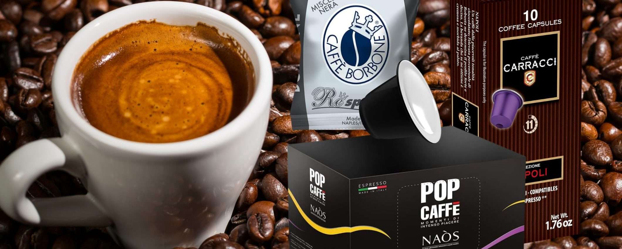 Caffè in capsule compatibili Nespresso: promo SHOCK su Amazon (da 0,15€)