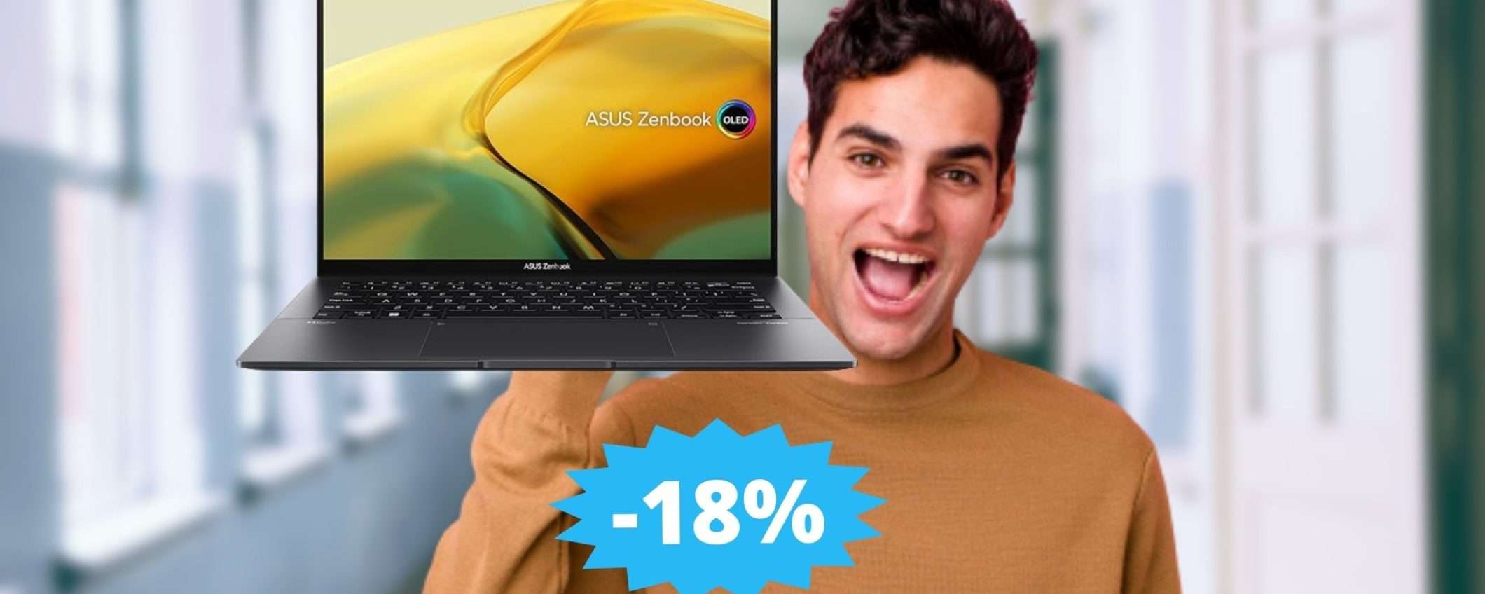 ASUS Zenbook 14: SCONTO imperdibile di 200 euro