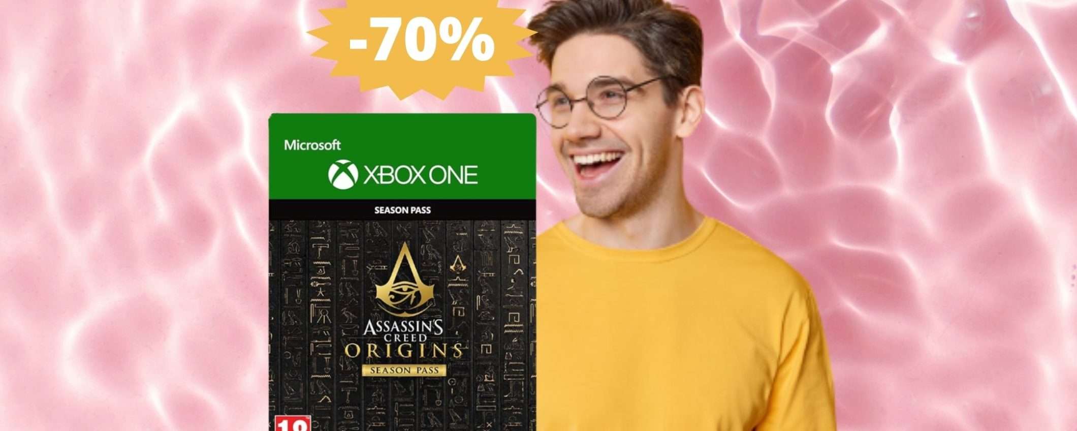 Sconto FOLLE per Assassin's Creed Origins: Season Pass per Xbox One