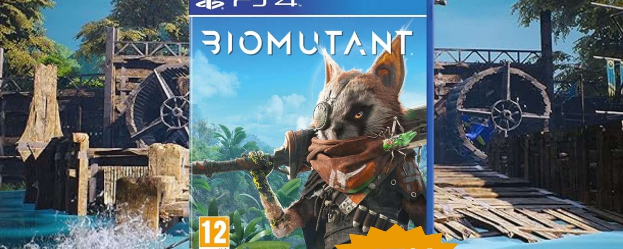 Biomutant per PS4: OCCASIONE epica su Amazon (-47%)