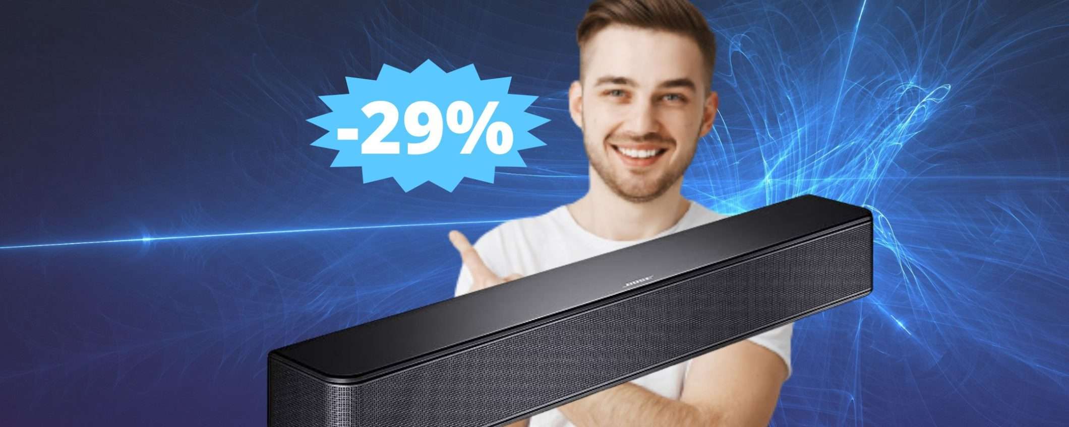 Bose Solo Soundbar Serie II: SUPER sconto del 25% su Amazon