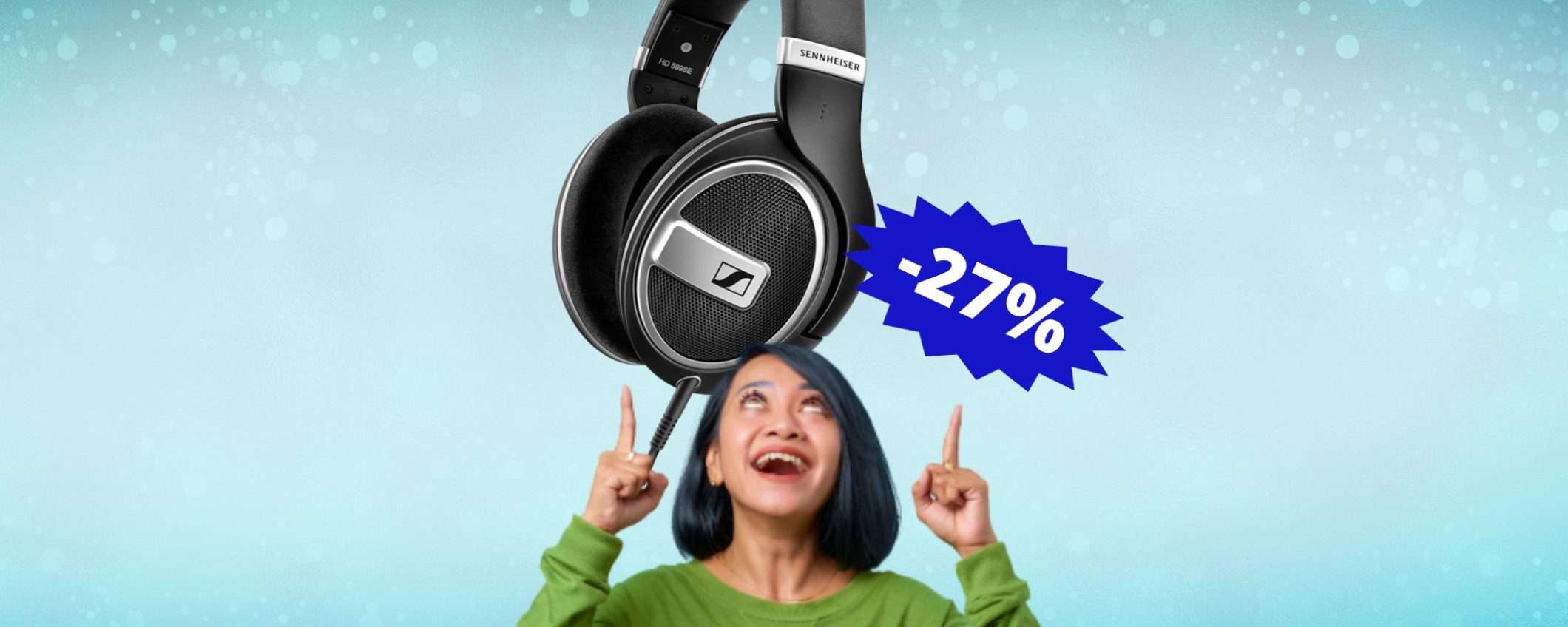 Cuffie Sennheiser HD 599: MEGA sconto del 27% su Amazon