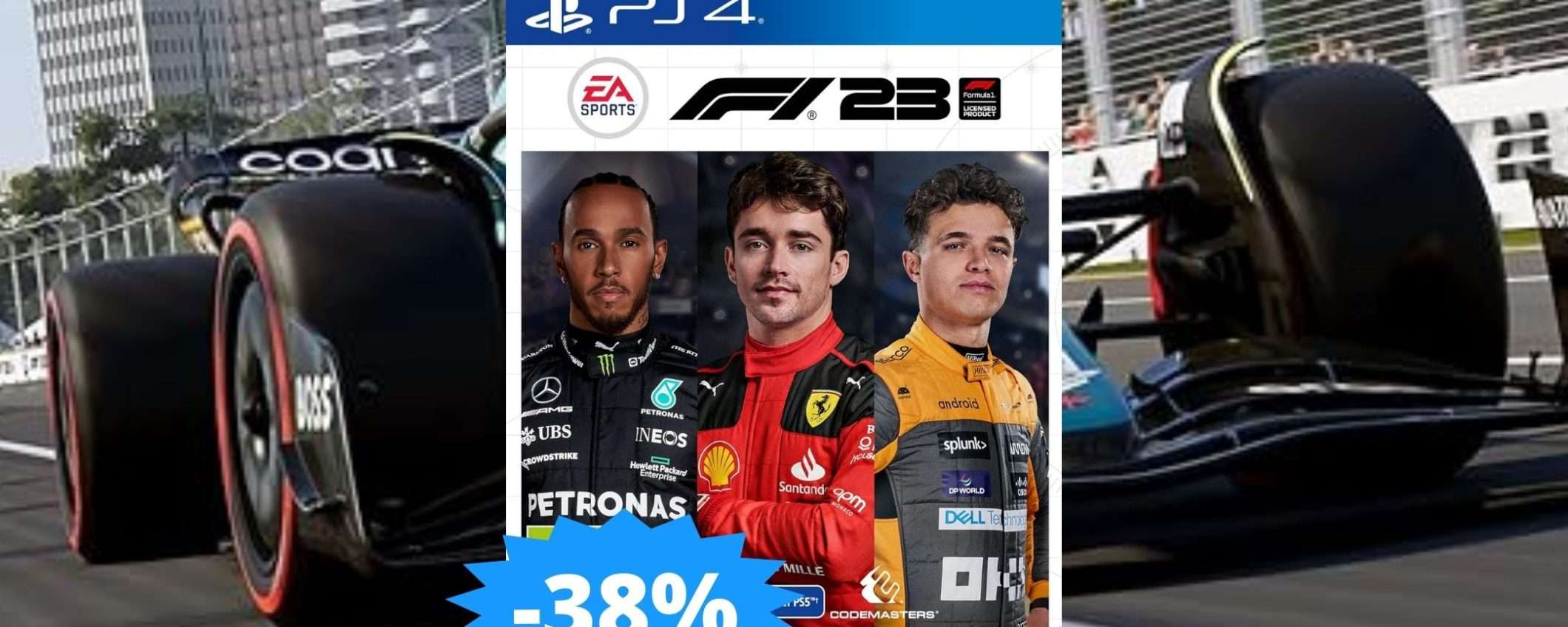 F1 23 per PS4: MEGA sconto del 38% su Amazon