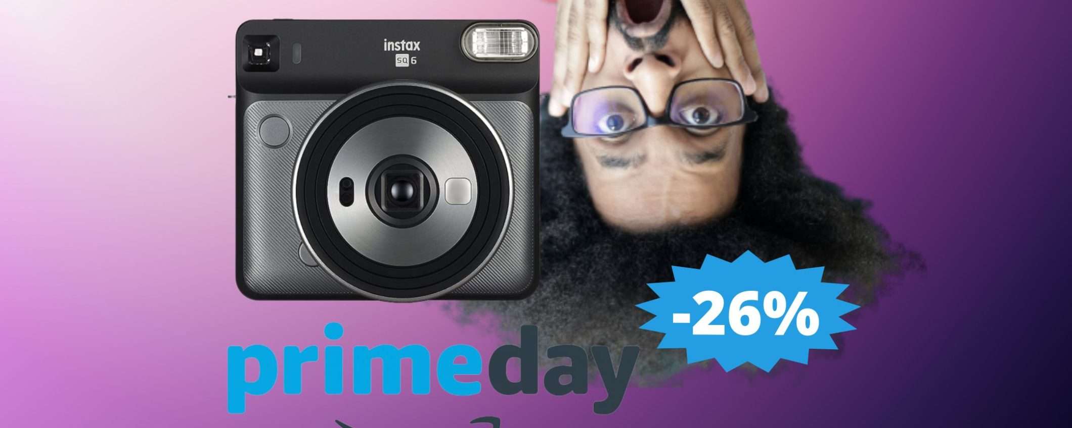 Fujifilm Instax Square: MEGA sconto per la festa delle offerte Prime