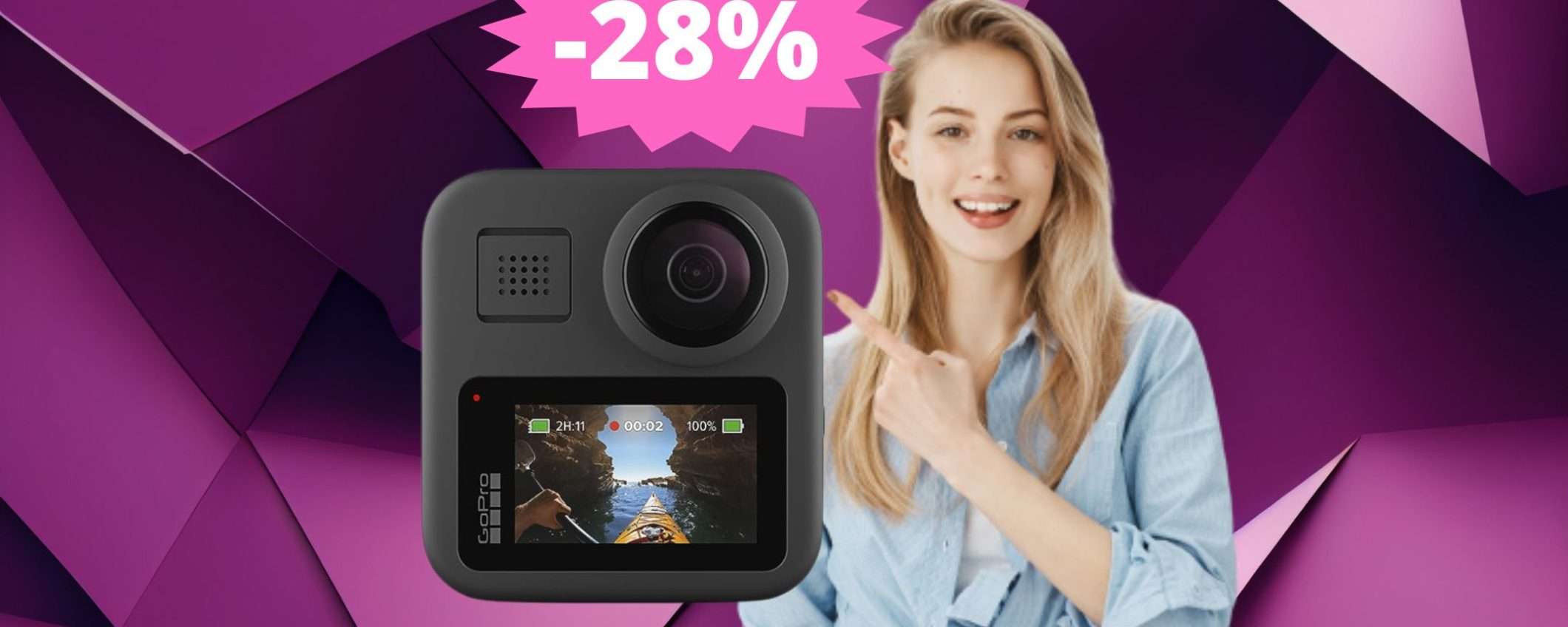 GoPro Max: un'OCCASIONE da non perdere (-28%)