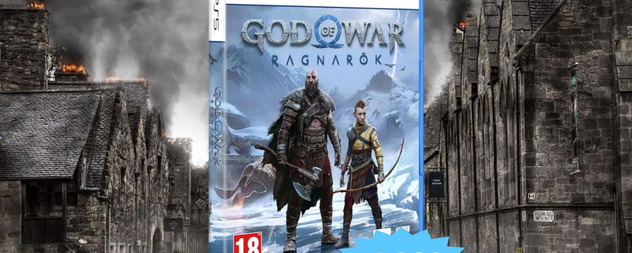 God of War Ragnarok PS5: sconto EPICO del 32% su Amazon