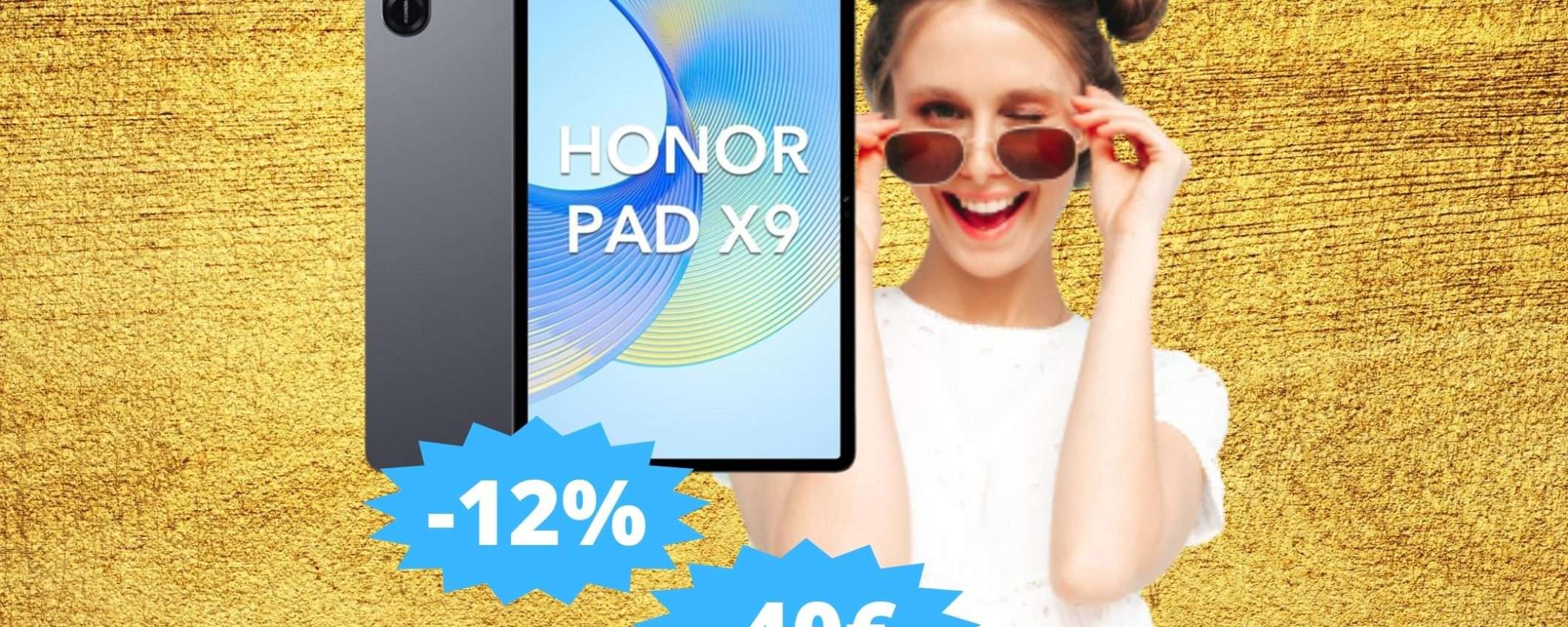 HONOR Pad X9: un'OCCASIONE da non perdere su Amazon