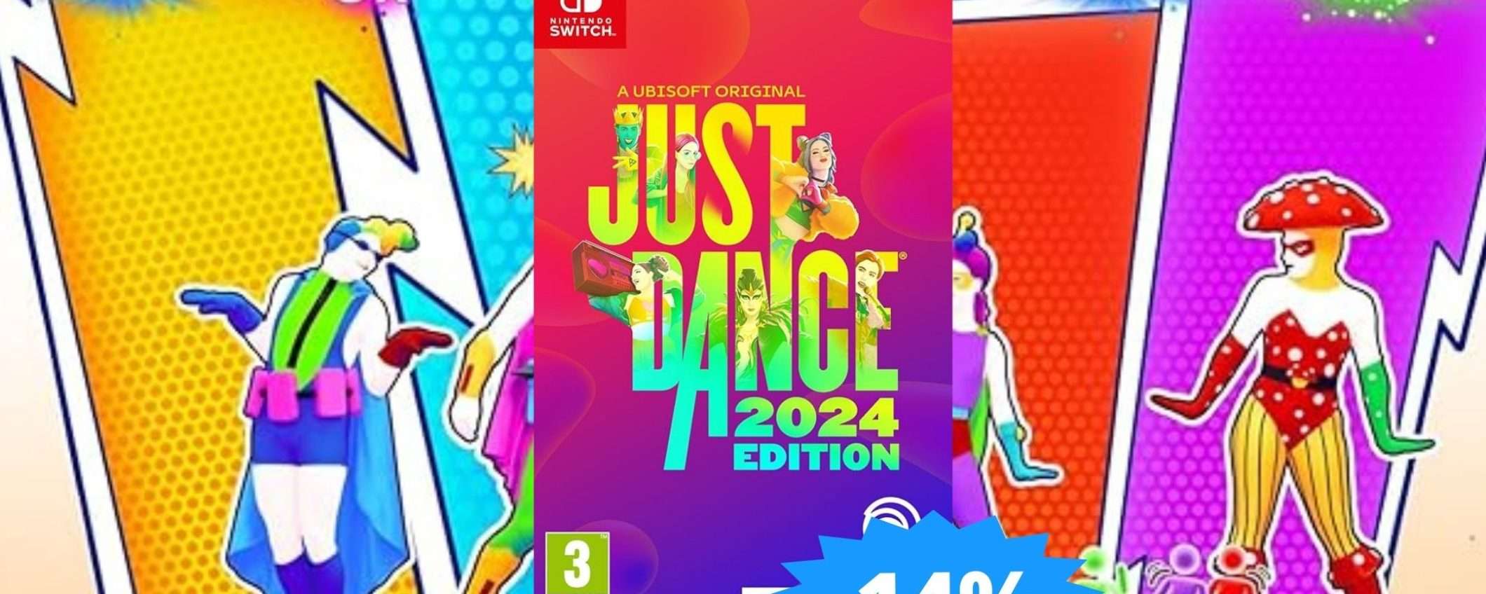 Just Dance 2024 Edition: FINALMENTE in sconto su Amazon