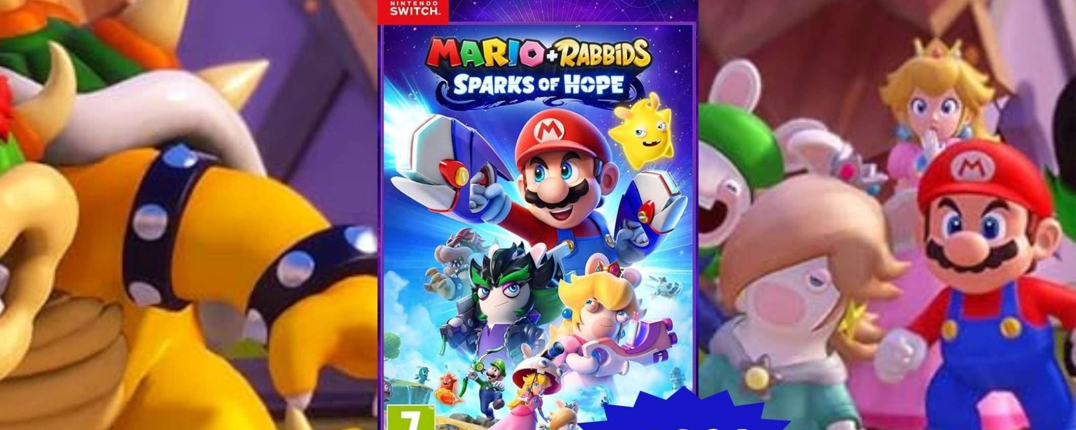 Mario + Rabbids Sparks Of Hope in offerta esclusiva del 40%