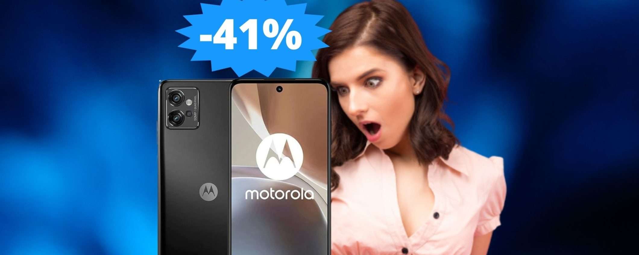 Motorola Moto G32: MEGA sconto del 41% su Amazon