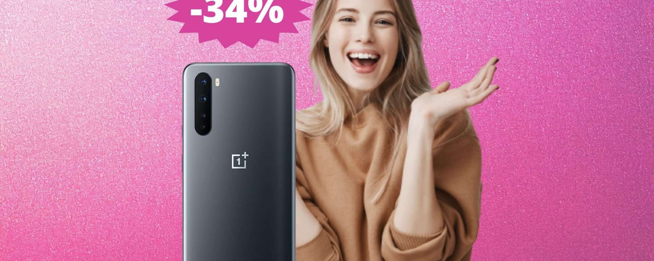 OnePlus Nord: un'OCCASIONE da prendere al volo (-34%)