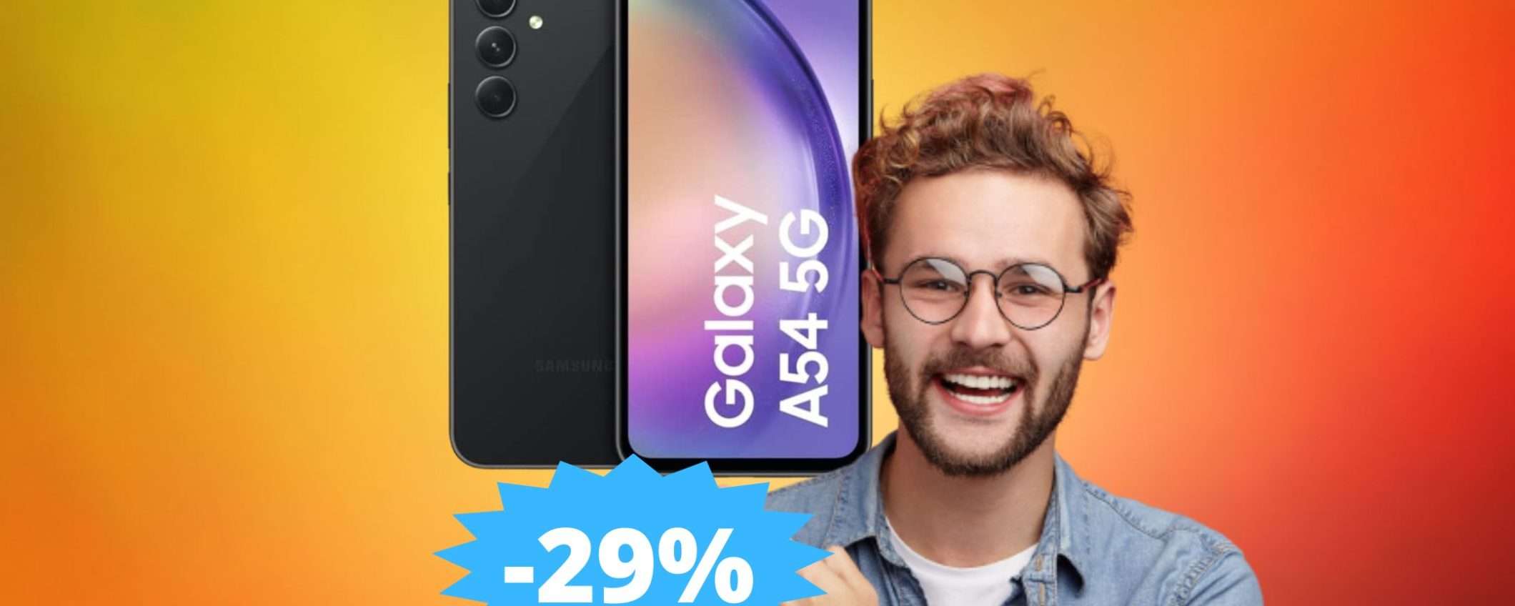 Samsung Galaxy A54: il RE dei medio gamma in OFFERTA (-29%)