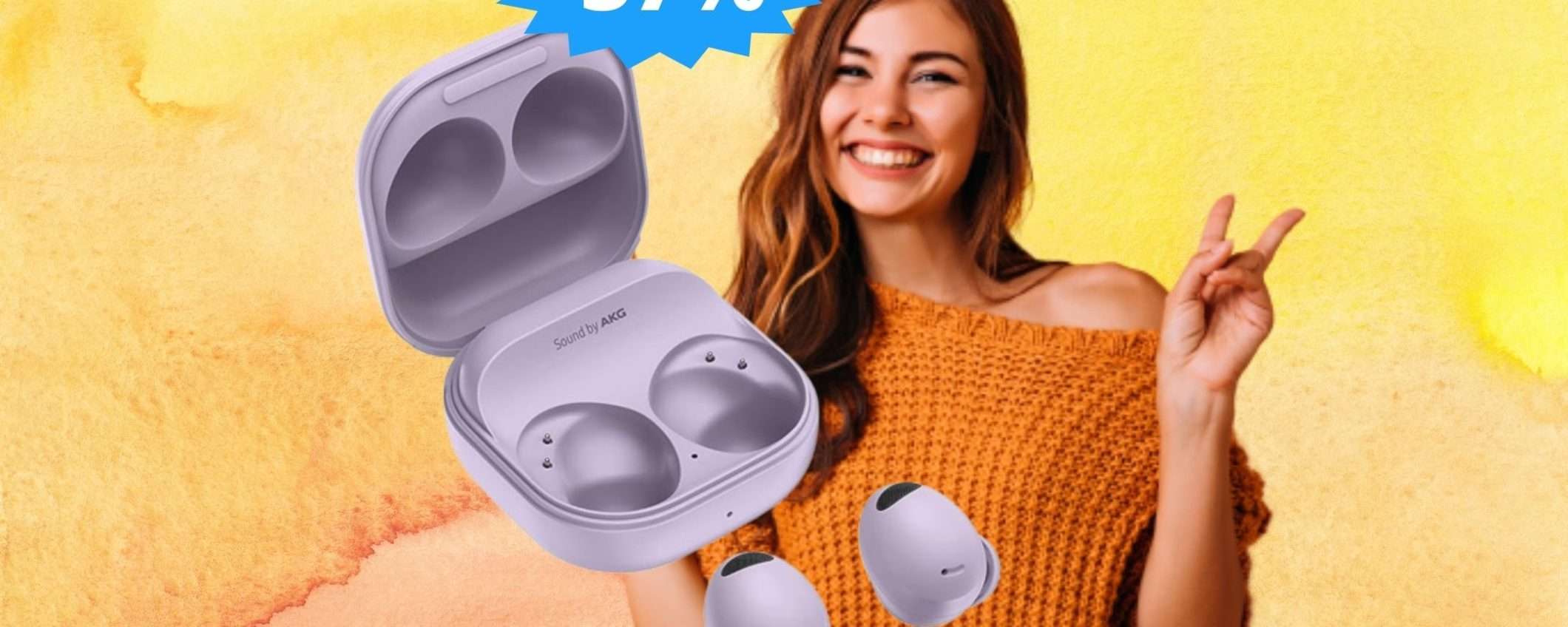 Samsung Galaxy Buds2 Pro: MEGA sconto del 37%