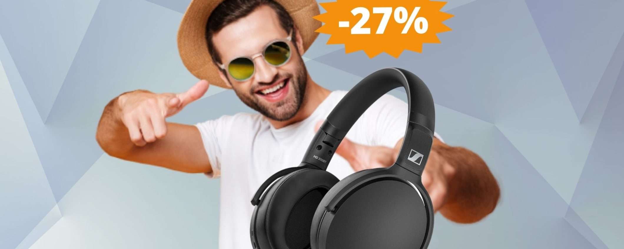 Cuffie Sennheiser HD 350BT: l'OCCASIONE che stavi cercando (-27%)