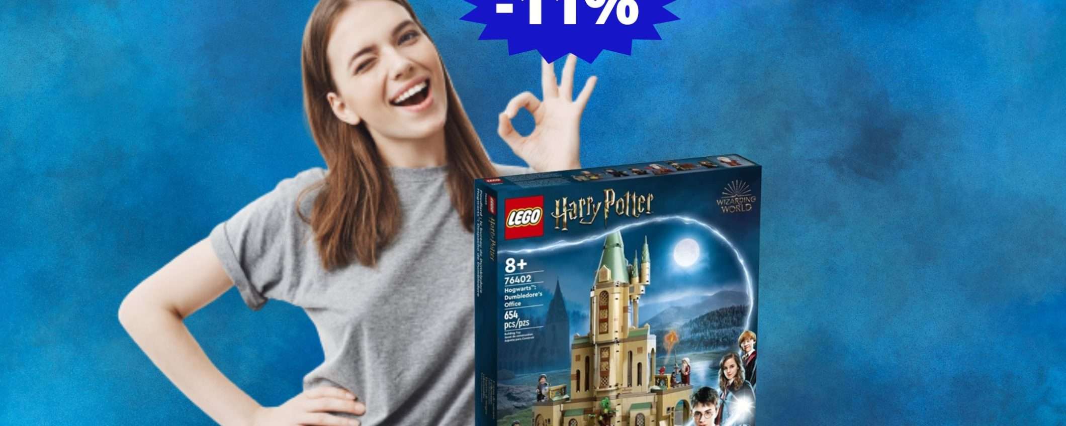 Set LEGO Harry Potter: ufficio di Silente in SCONTO su Amazon