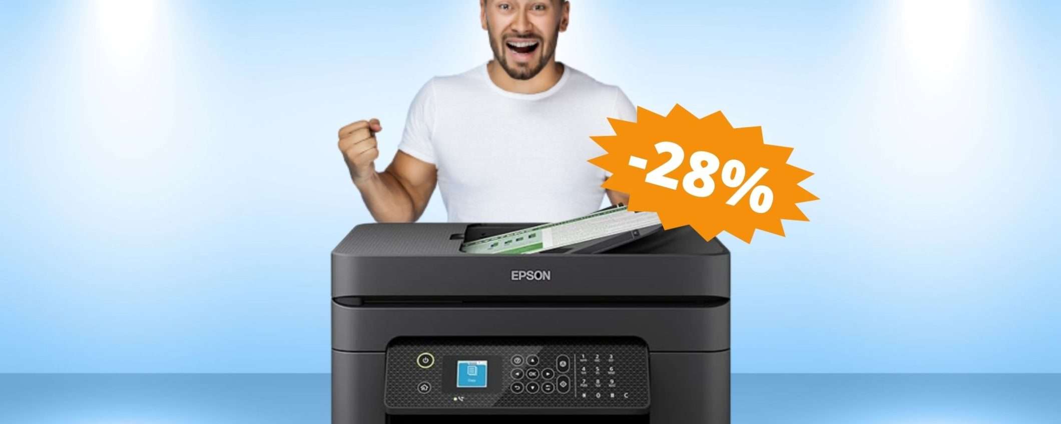 Stampante Epson WorkForce: l'OCCASIONE che stavi cercando