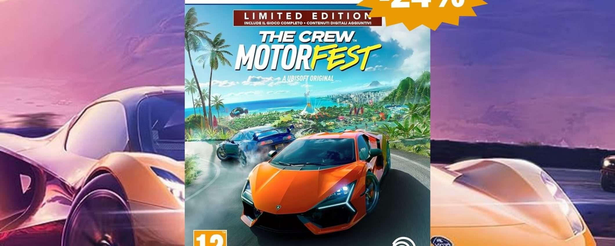 The Crew Motorfest per PS5: la limited edition in SUPER sconto