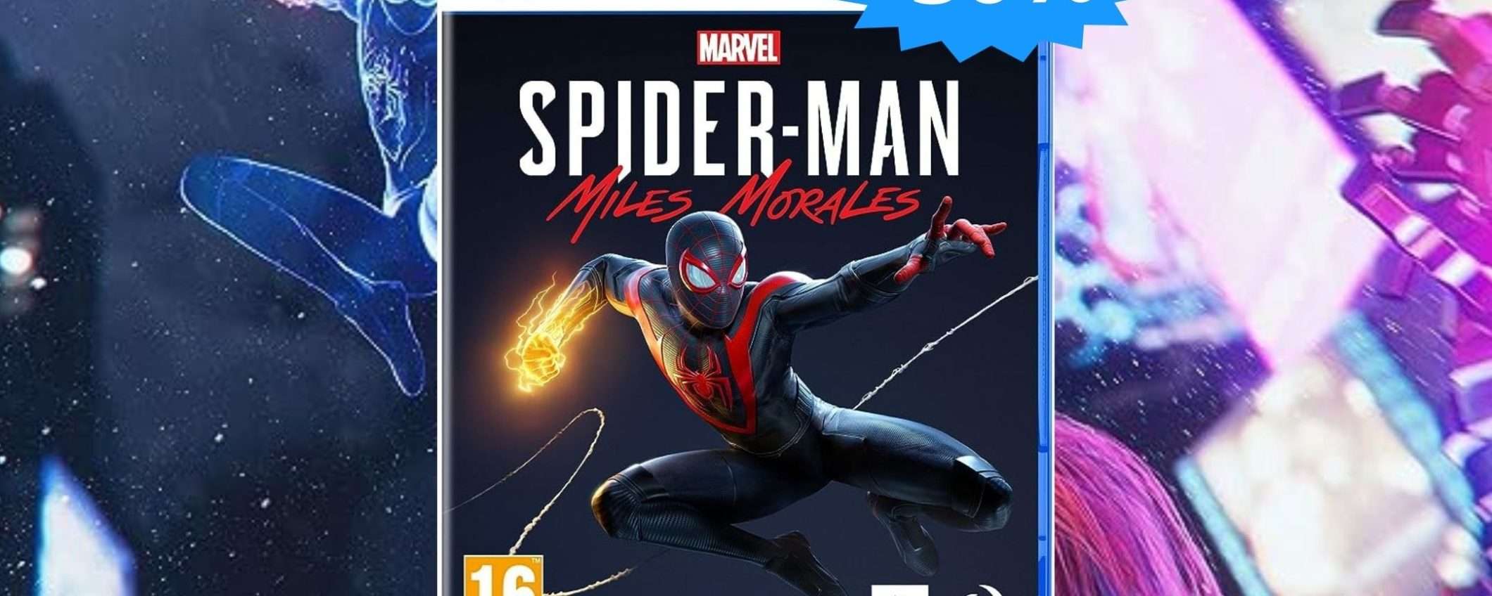 Spider-Man Miles Morales per PS5: MEGA sconto del 30%