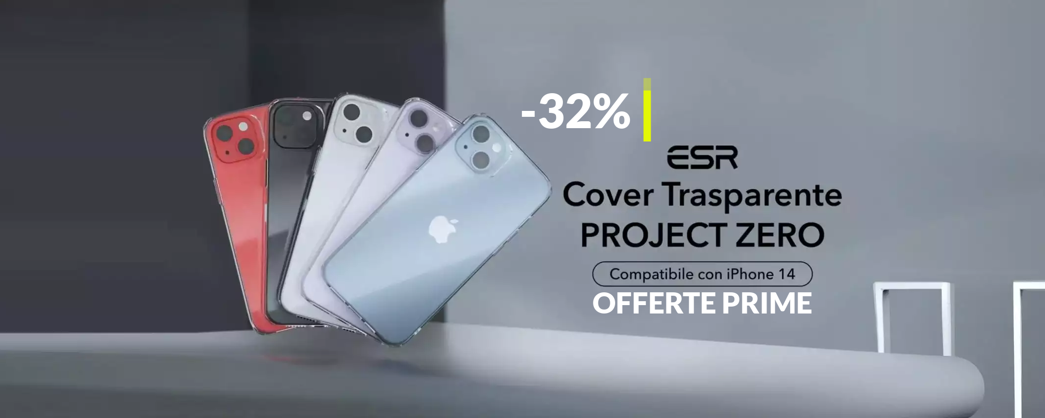 iPhone 14 a prova di urto con questa COVER trasparente a soli 6€